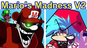 Play FNF: Mario’s Madness v2 Game